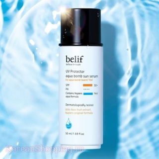 BELIF UV Protector Aqua Bomb Sun Serum SPF50+PA++++