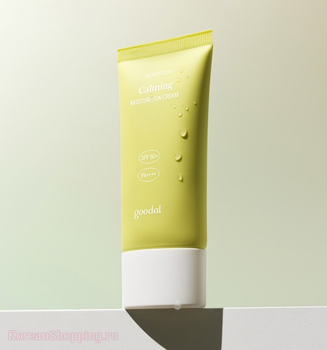 Goodal Heartleaf Calming Moisturizing Sun Cream