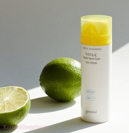 Goodal Green Tangerine Vita-C Dark Spot Care Sun Serum