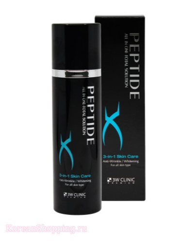 3W CLINIC PREMIUM BLACK PEPTIDE ALL IN ONE FOR MAN