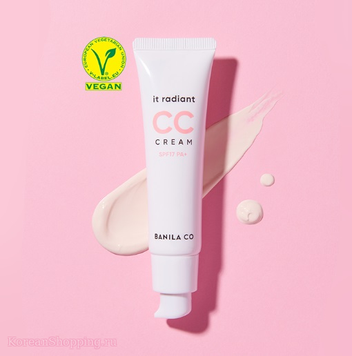 BANILA CO It Radiant Vegan CC Cream SPF17 PA+