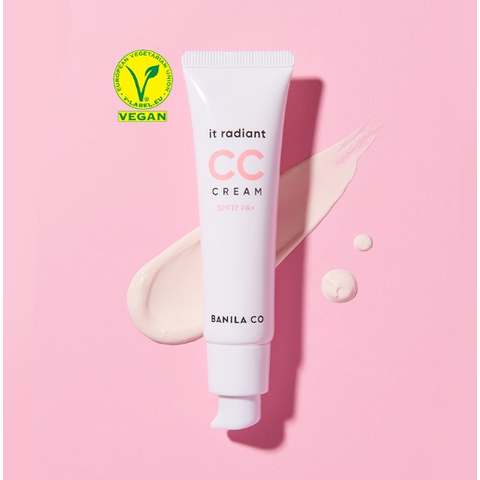 BANILA CO It Radiant Vegan CC Cream SPF17 PA+