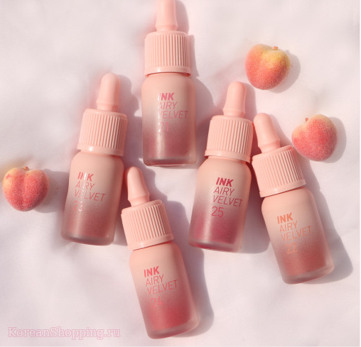 Peripera Ink The Airy Velvet Peaches Collection