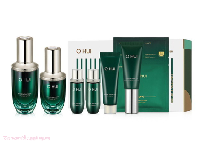 OHUI Prime Advancer PRO Ampoule Serum Duo Set