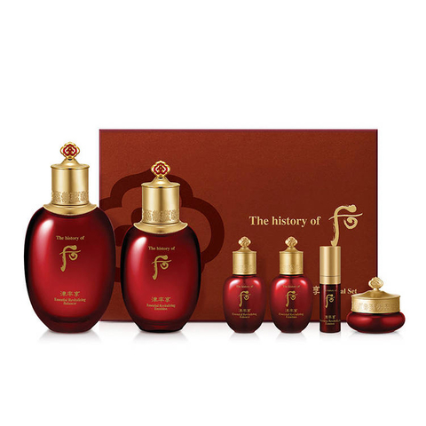 The History Of Whoo Essential Revitalizing Skincare Set