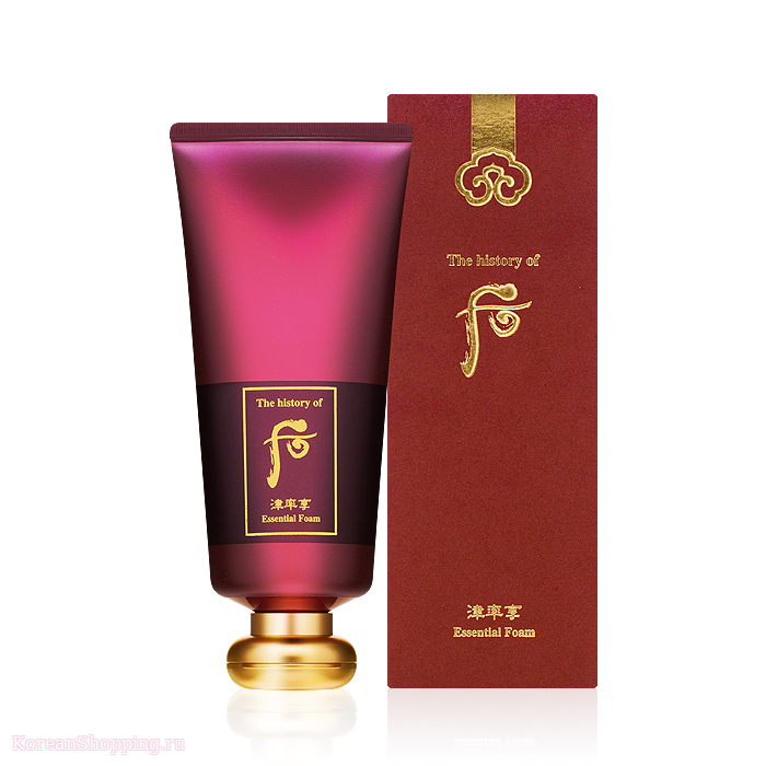 The history of Whoo Jinyulhyang Essential Foam (Cleanser)