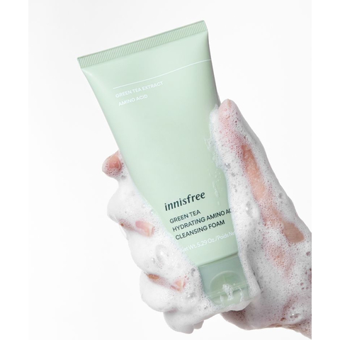 INNISFREE Green Tea Hydrating Amino Acid Cleansing Foam