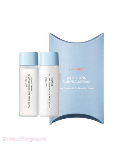 Laneige Waterbank Blue Hyaluronic 2-Step Kit : Combination to Oily Skin