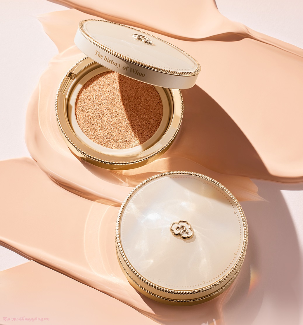 The history of Whoo Gongjinhyang:Mi Luxury Golden Cushion SPF50+/PA+++