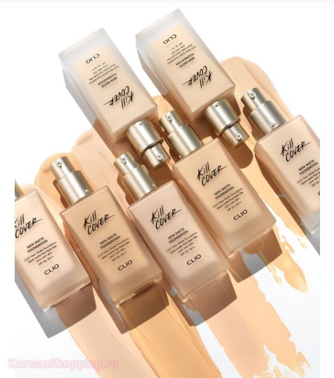 CLIO KiLL Cover NEW Matte Foundation