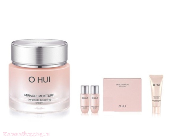 OHUI Miracle Moisture Ceramide Boosting Cream Set