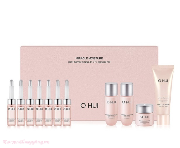 OHUI Miracle Moisture Ampoule 777 Special Set