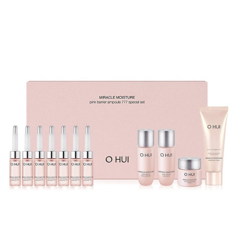 OHUI Miracle Moisture Ampoule 777 Special Set