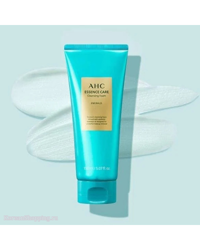 AHC Essence Care Cleansing Foam Emerald