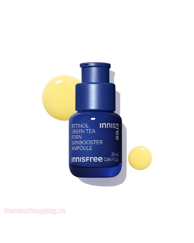 INNISFREE Retinol Green Tea PDRN Skin Booster Ampoule