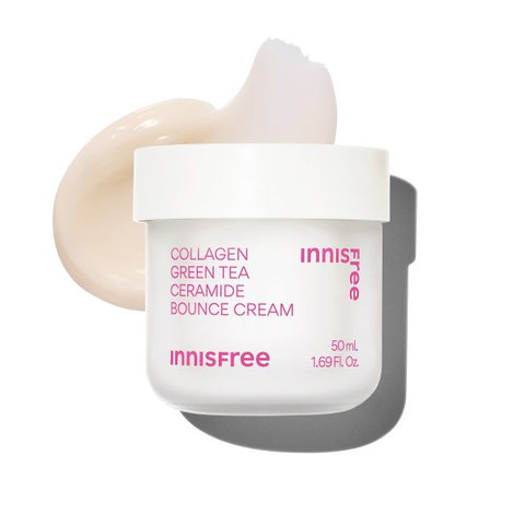 Innisfree Collagen Green Tea Ceramide Bounce Cream
