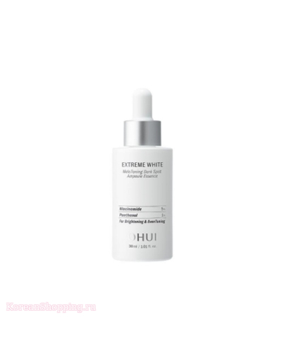 OHUI Extreme White Mela Toning Dark Spot Ampoule Essence