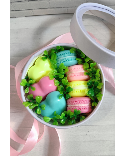 Кликните для увеличения изображения Подарочный набор из мыла в коробке