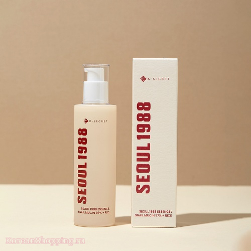 SEOUL 1988 Snail Mucin 97% + Rice Essence