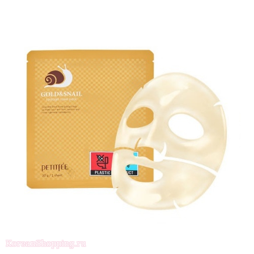 PETITFEE Gold & Snail Hydrogel Mask Pack