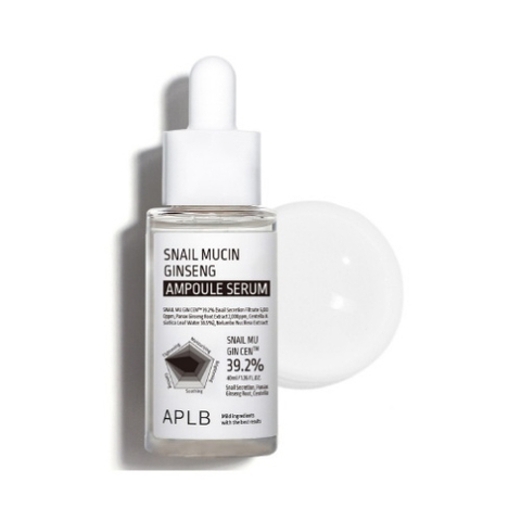 APLB Snail Mucin Ginseng Ampoule Serum