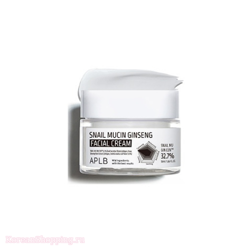 APLB Snail Mucin Ginseng Facial Cream