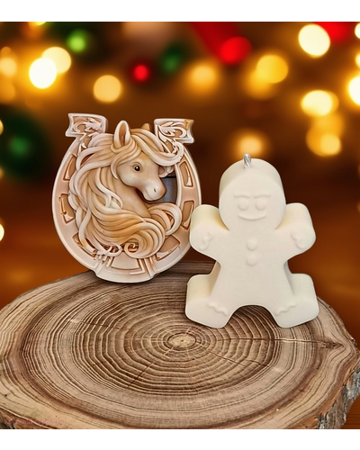 Новогодний подарочный набор Символ 2026 Лошадь и Пряничный человечек