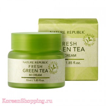 Nature Republic Fresh Green Tea 80 Cream