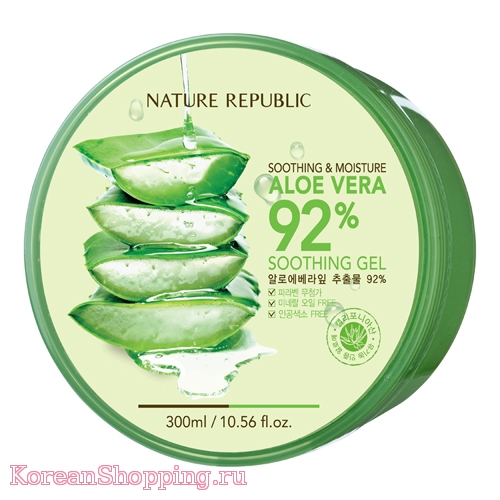 Nature Republic Soothing & Moisture Aloe Vera 92% Soothing Gel