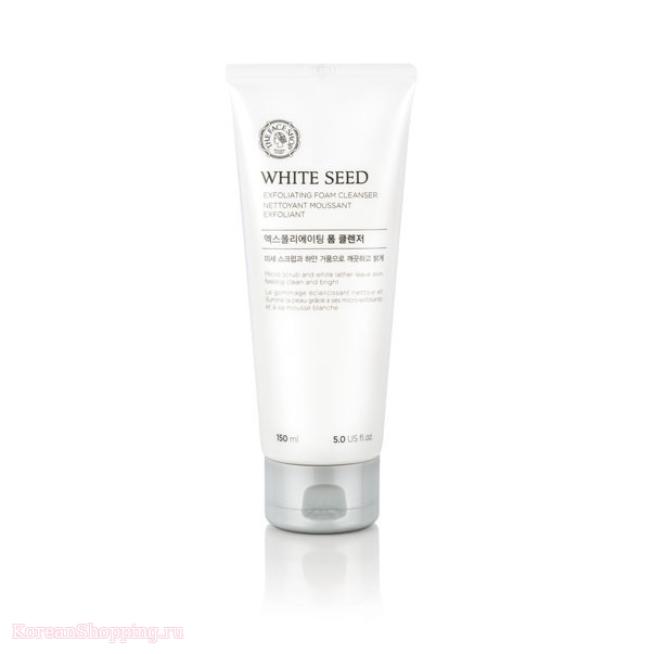 The Face Shop White Seed Exfoliating Foam Cleanser