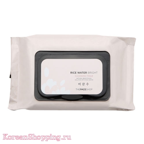 The Face Shop Rice Water Bright Cleansing Tissue