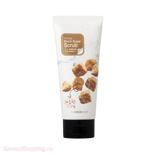 The Face Shop Smart peeling honey black sugar scrub