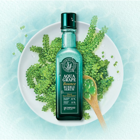 SkinFood Aqua Grape Bounce Bubble Serum