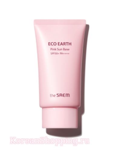 The Saem Eco Earth Pink Sun Base SPF50+ PA++++