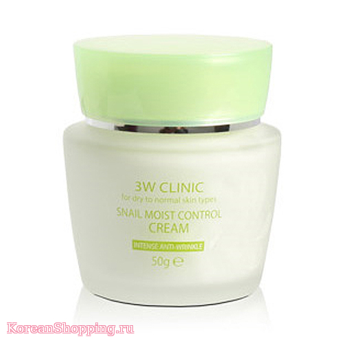 3W CLINIC Snail Moist control Cream