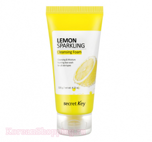 SECRET KEY Lemon Sparkling cleansing foam