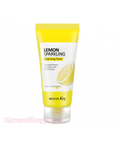 SECRET KEY Lemon Sparkling cleansing foam