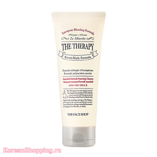 THE FACE SHOP The Therapy Essential Formula Cleansing Foam