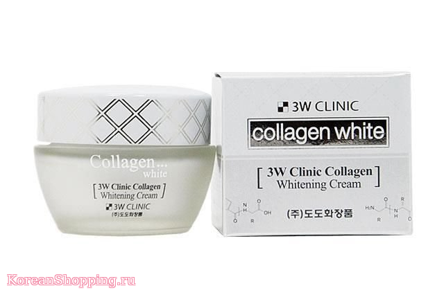 3W CLINIC Collagen whitening cream