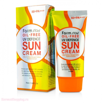 FARMSTAY Oil Free UV Defence Sun Cream SPF 50+/PA +++