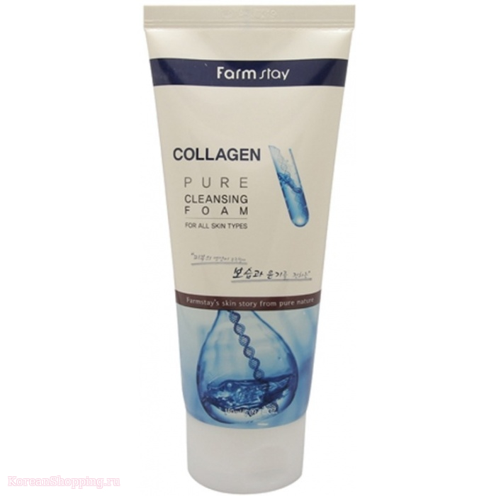 FARMSTAY Pure Cleansing Foam Collagen