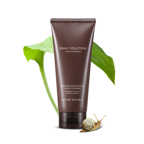 NATURE REPUBLIC Snail Solution Foam Cleanser