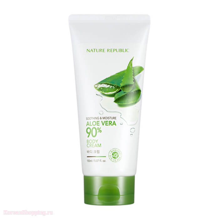 NATURE REPUBLIC Soothing & Moisture Aloe vera 90% Body Cream