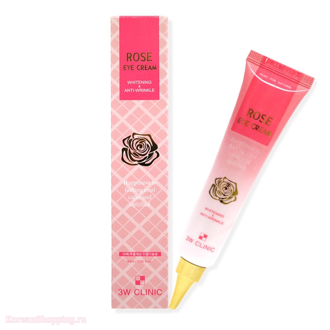 3W CLINIC Rose Eye Cream