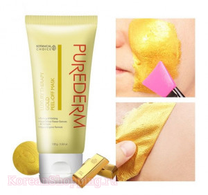 PureDerm Luxuty Therapy Gold Peel-Off mask