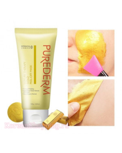 PureDerm Luxuty Therapy Gold Peel-Off mask