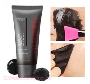 PureDerm Pore Clean Charcoal Peel-Off mask