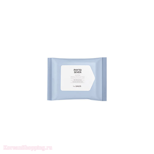 THE SAEM Phyto Seven Lip and Eye Makeup Remover Pads
