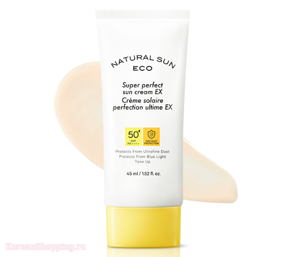 THE FACE SHOP Natural Sun Eco Super Perfect Sun Cream EX SPF50+ PA++++