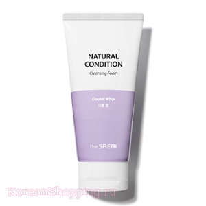 THE SAEM Natural Condition Cleansing Foam [Double Whip]
